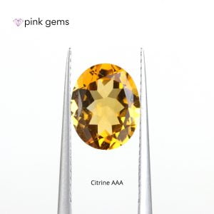 Citrine aaa - [7x9/8x10/10x14 mm] oval - bulk - pink gems